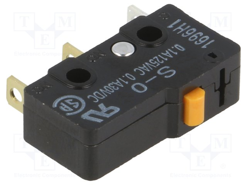 Micro Switch SPDT / Sem Alavanca / 3A - 250VAC