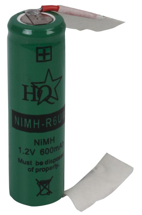 Bateria Ni-mh 1,2v / 600ma / Aa - Hq