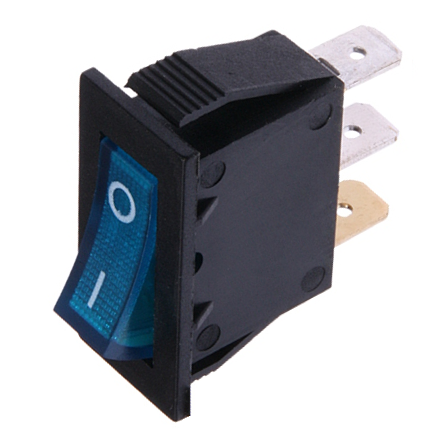 Interruptor Simples (on-off) Luminoso - Azul