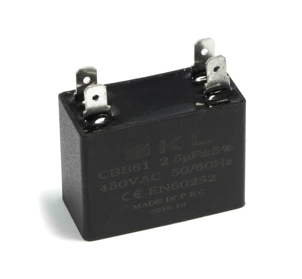 Condensador 450V / 2,5 mF (Rectangular)