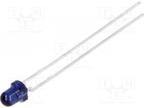 LED Emissor Infravermelho 3mm (azul, Transparente) - Tsus4300