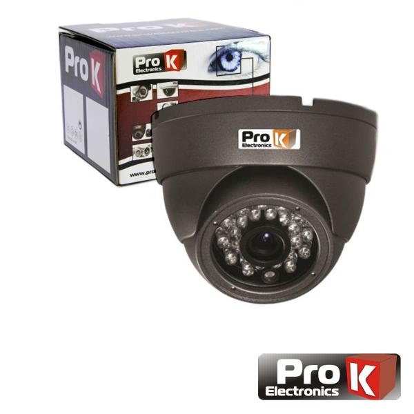Câmera Vigilância Dome Ccd Cores 700l Sony Prok