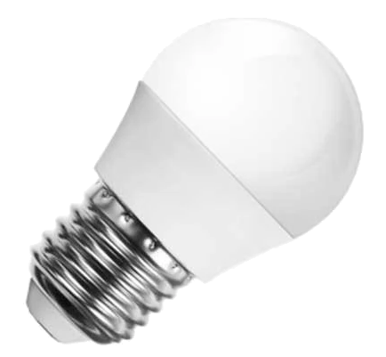 Lâmpada LED E27 / 4W / Luz Fria - Aigostar