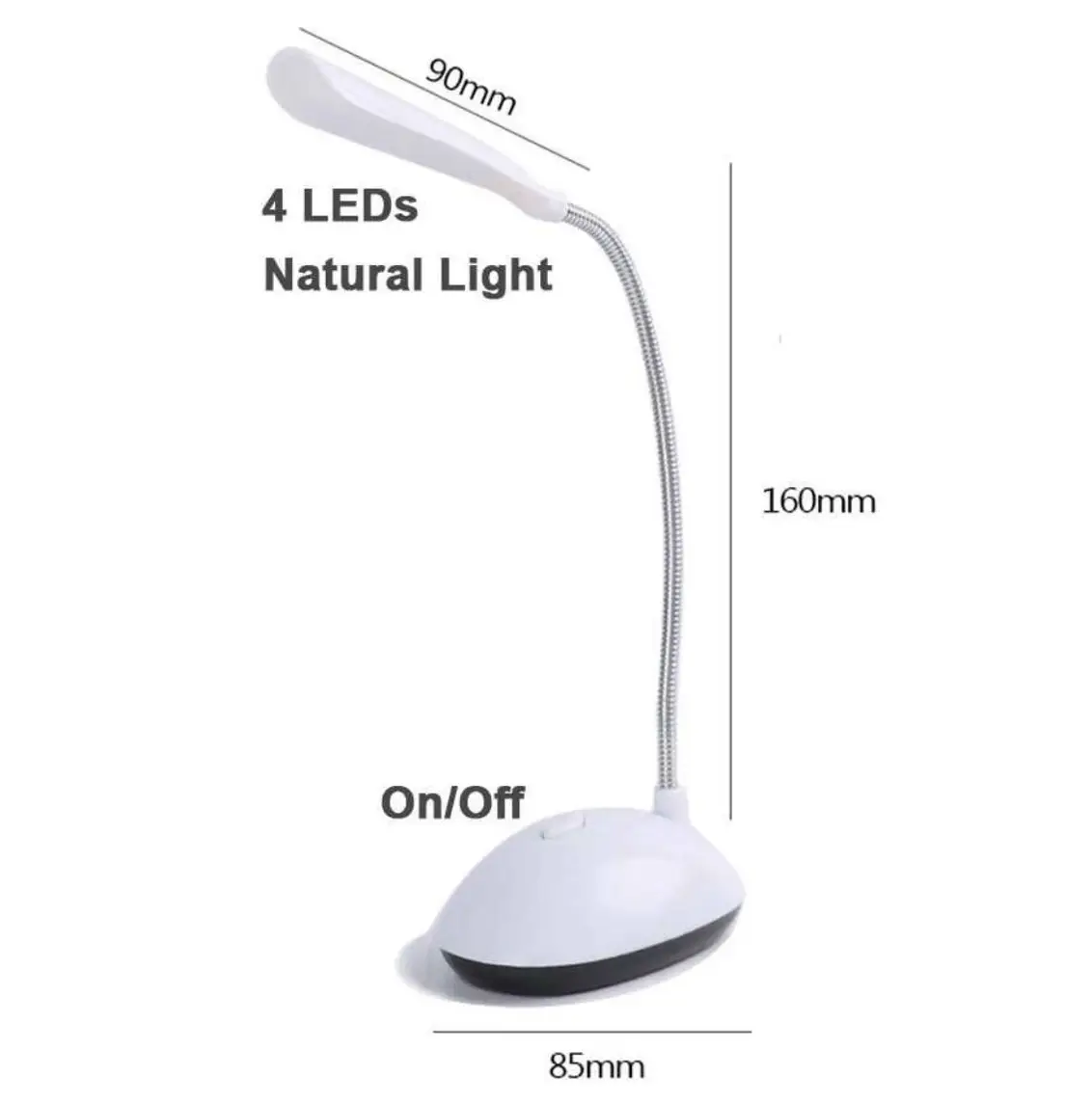 Imagem do produto Candeeiro LED de Secretária Flexivel (Branco)