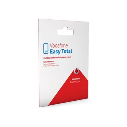 Cartão Vodafon. Easy Total 9,90