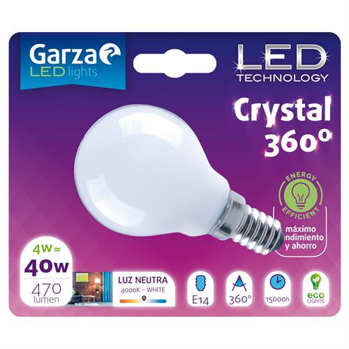 Lampada Garza LED Fil. 4w. E14 -461170
